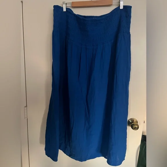 Crinkle Gauze Maxi Skirt - Picture 4 of 4